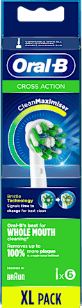 Накрайници за електрическа четка за зъби Cross Action Oral-B