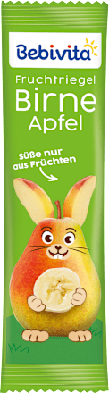 Fruchtriegel Birne Apfel, ab 1 Jahr Bebivita