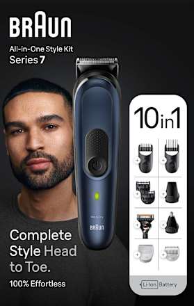Körperrasierer, Multi Grooming Kit MGK7421 Braun