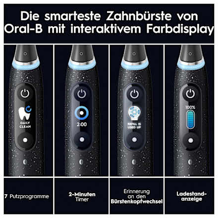 Elektrische Zahnbürste iO Series 10 Cosmic Black Oral-B