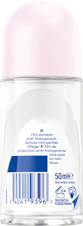 Antitranspirant Deo Roll-On Black and White Invisible Clear NIVEA