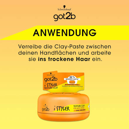 Styling Paste iStylers Texture clay got2b