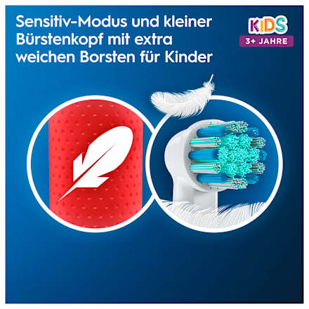 Elektrische Zahnbürste Kinder Spiderman, ab 3 Jahren Oral-B