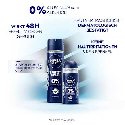 Deo Roll-on Protect & Care NIVEA MEN