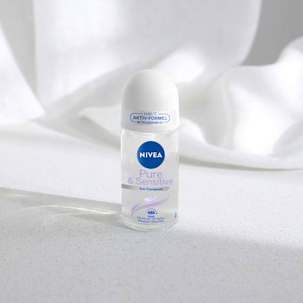 Antitranspirant Deo Roll-on pure & sensitive NIVEA