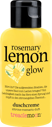 Rosemary Lemon Glow Duschcreme Reisegröße treaclemoon