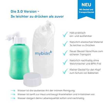 Intimni tuš za pranje zadnjice mybidet