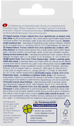Rugalmas tapasz 10cmx6cm Mivolis