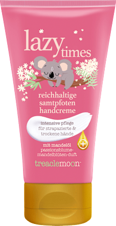 Handcreme lazy times mit Mandelöl & Sheabutter treaclemoon