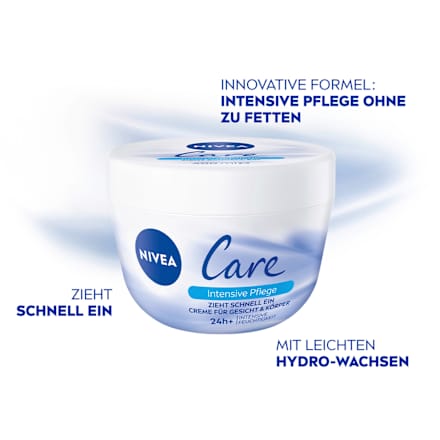 Pflegecreme Care intensive Feuchtigkeit NIVEA