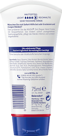 Handcreme 3in1 Repair NIVEA