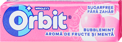 Rágógumi drazsé bubblemint Orbit