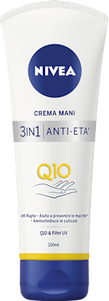 Crema Mani 3in1 Anti-Età Q10 NIVEA