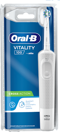  VITALITY D100 - Cross Action Sensi UltraThin električna četkica za zube Oral-B