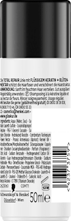Hair Repair Shampoo Total Repair Reisegröße Schwarzkopf GLISS