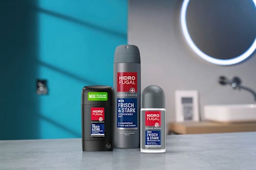 Antitranspirant Deo Roll-on Men Frisch & Stark Hidrofugal