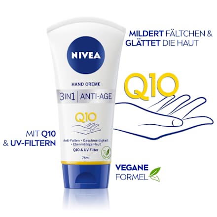 Handcreme 3in1 Anti-Age Q10  NIVEA