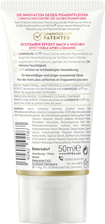 Handcreme Luminous Anti Pigmentflecken, LSF 15 NIVEA