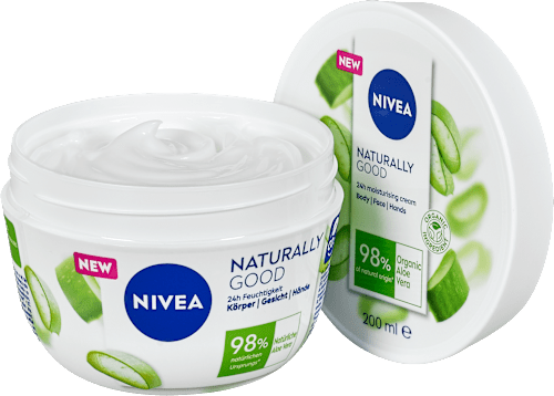 Naturally Good 24h Feuchtigkeit Aloe Vera Creme NIVEA
