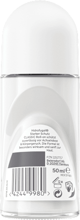Antitranspirant Deo Roll-on Classic Hidrofugal