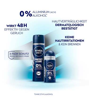 Deo Roll-On Protect and Care NIVEA MEN