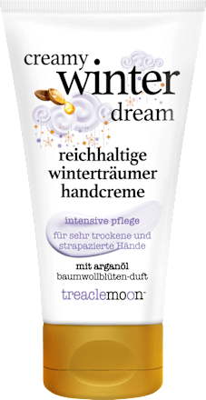 Handcreme creamy winter dream mit Arganöl treaclemoon
