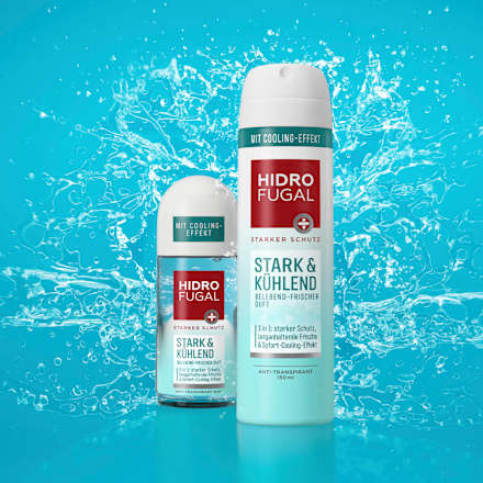 Antitranspirant Deo Roll-On Stark + Kühlend Hidrofugal