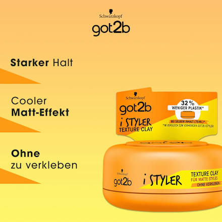 Styling Paste iStylers Texture clay got2b