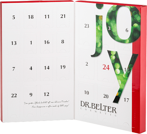 Adventskalender Joy Merry Christmas DR.BELTER