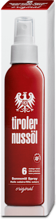 Sonnenöl Spray LSF 6 tiroler nussöl