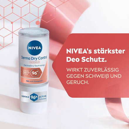 Anti-Transpirant Deo Roll On Derma Dry Control  NIVEA