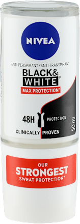 Antyperspirant Black&White Max Protection roll-on NIVEA