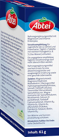 Magnesium 500 Plus Tabletten Abtei