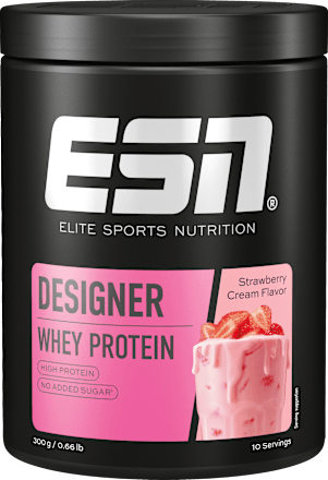 Whey Proteinpulver, Strawberry Cream Geschmack ESN