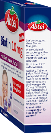 Biotin Tabletten Abtei