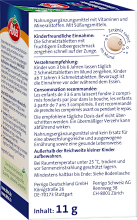 Multivitamine für Kinder Schmelztabletten Abtei