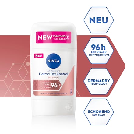 Antitranspirant Deostick Derma Dry Control Maximum NIVEA