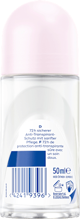 Antitranspirant Deo Roll-on Black & White Invisible Clear NIVEA