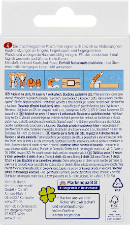 Obliži za prste Mivolis