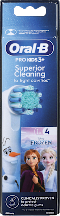 Náhradné hlavice na elektrickú kefku Kids 3+ Frozen, extra soft Oral-B