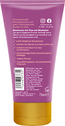 Handcreme cosy winterday mit Urea & Sheabutter treaclemoon