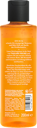 Duschöl Thailand Feeling ORINIQ