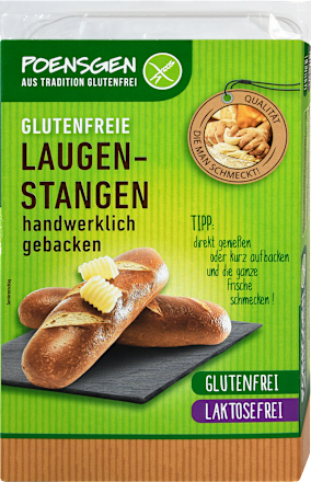 Brötchen Laugenstangen glutenfrei (2 Stück) POENSGEN