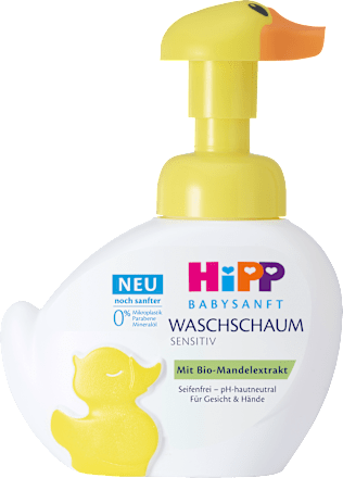 Spumă de baie pentru bebeluși, rață HiPP Babysanft