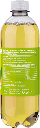 Erfrischungsgetränk, Traube-Mandarine followfood