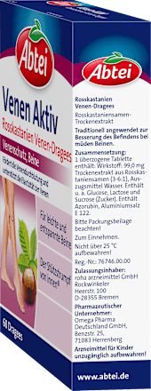 Venen Aktiv Dragees Abtei