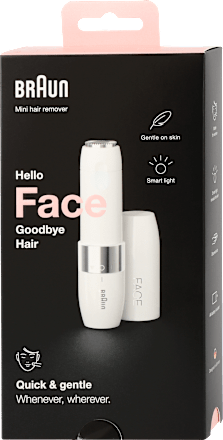 Hello Face Goodbye Hair mini epilator za lice Braun
