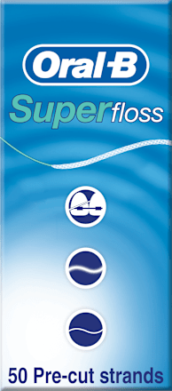 Zubná niť Superfloss, predstrihaná Oral-B