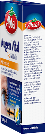 Prehransko dopolnilo za vitalnost oči Abtei