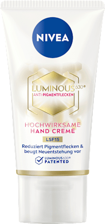 Handcreme Luminous Anti Pigmentflecken, LSF 15 NIVEA